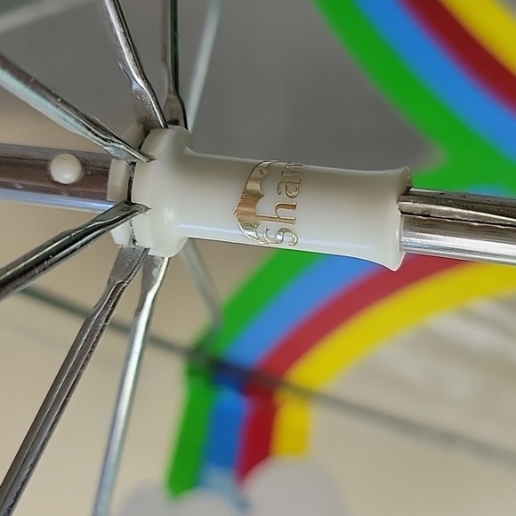 WHO FRAMED ROGER RABBIT Disney Clear Vinyl Graphic Child's Collectible Umbrella - Picture 6 of 11